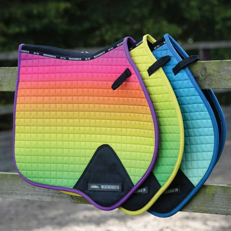 Weatherbeeta Prime Ombre Jump Shaped Saddle Pad - Image 2