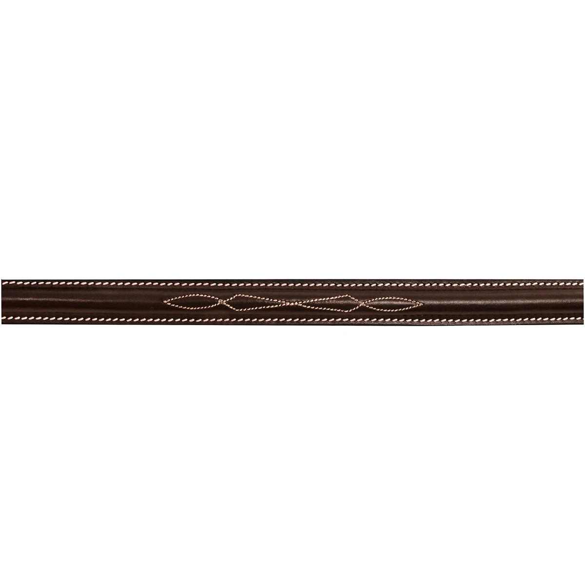 Black Oak Round Raised Fancy Stitch Standing Martingale - Image 3