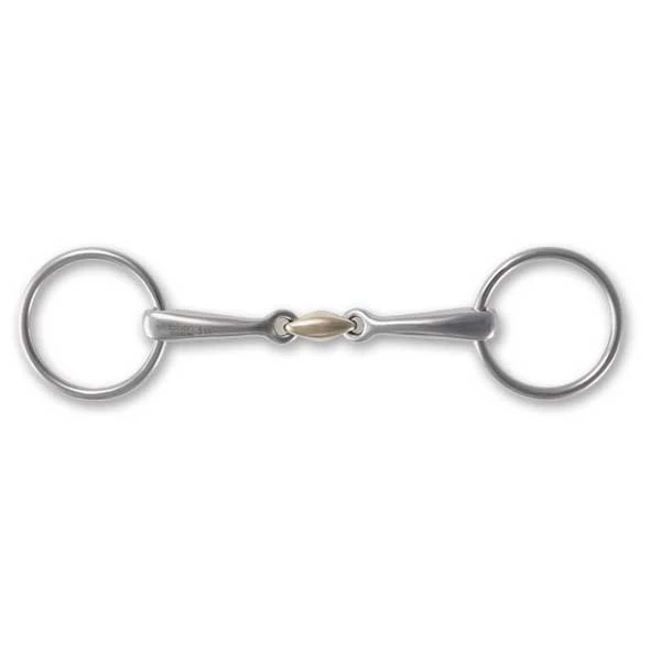Stubben Loose Ring Snaffle With Copper Bean