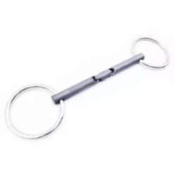 Fager Madeleine Titanium Bradoon Double Jointed Loose Ring Bit - Test Ride Bit
