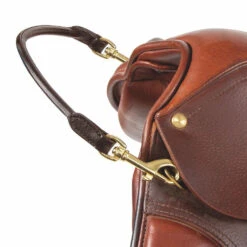 Shires Blenheim Leather Balance Grab Strap With Snaps