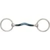 Shires Blue Sweet Iron Low Port Mullen Loose Ring Snaffle