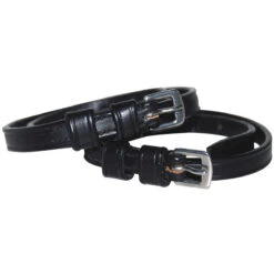 Toklat Spur Straps Premium Black Leather - Ladies